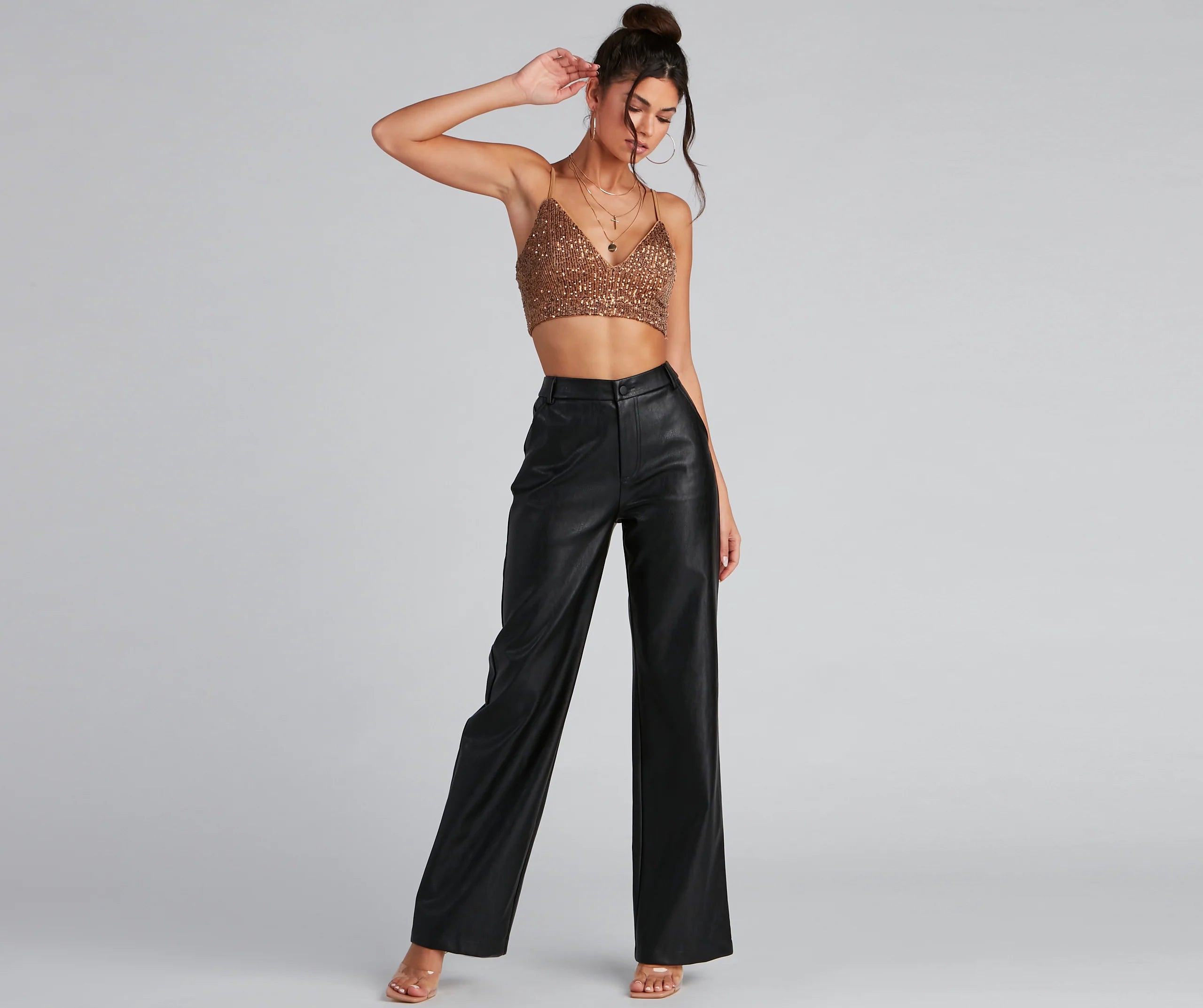 Glitzy Moment Sequin Knit Top