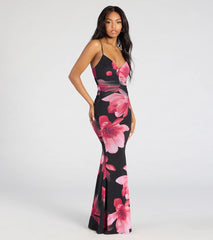 On Vacay V-Neck Floral Maxi Dress