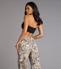 Keep It Sleek Smooth Knit Bandeau Top