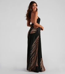 Island Hopping Tropical Maxi Dress