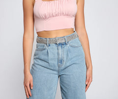 All That Glitz Rhinestone Belt