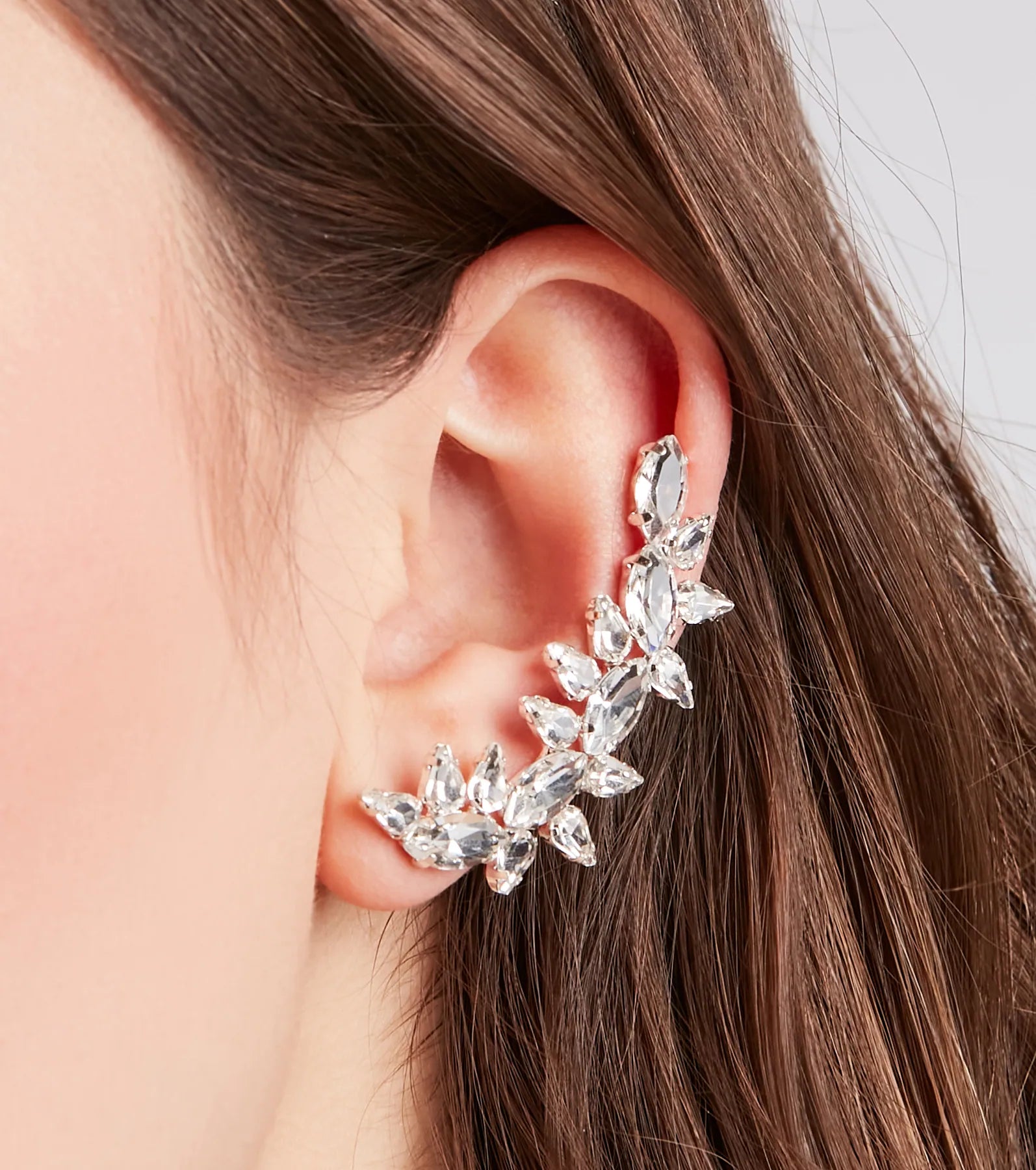 Special Moment Rhinestone Gem Ear Crawler
