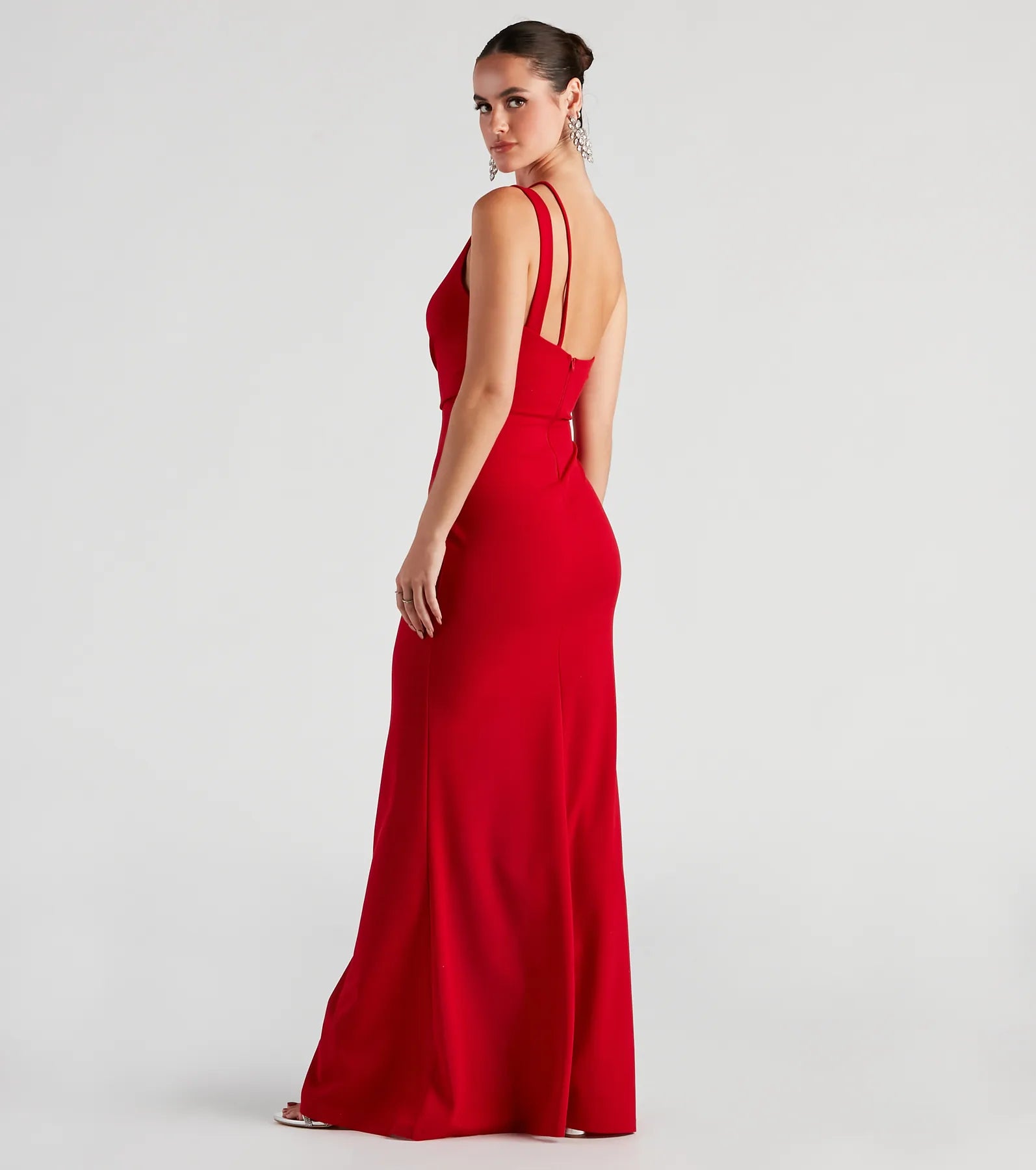 Alaina Asymmetric One-Shoulder Mermaid Dress