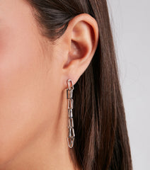 Chain To Chain Three Earrings Set