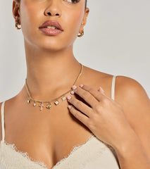 Touch Of Chic Charm Pendant Necklace
