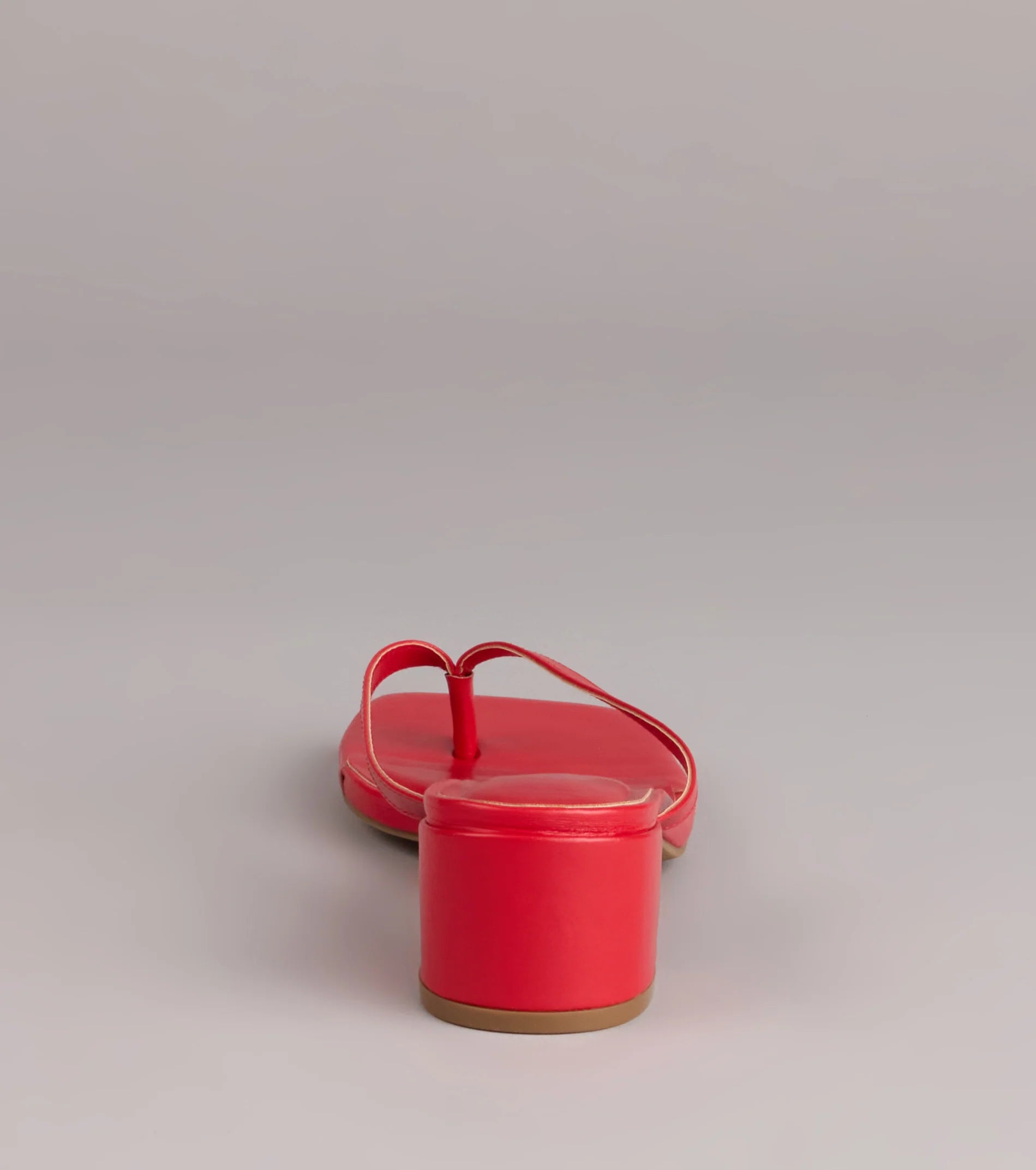 Easy Chic Thong Block Heels