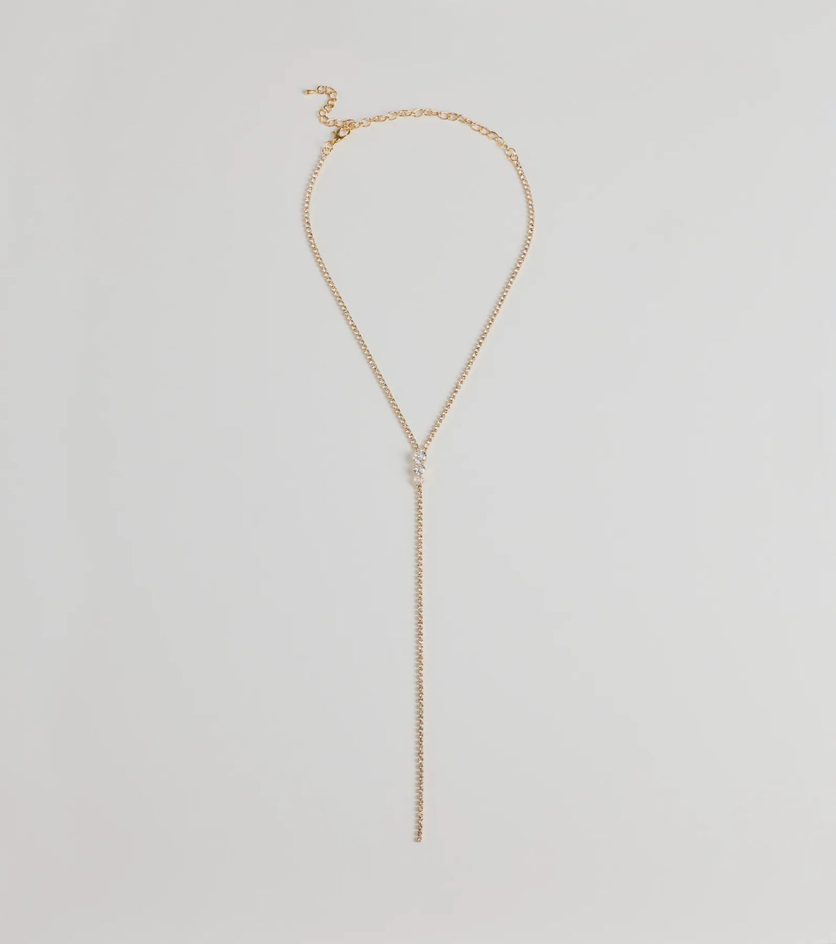 Upscale Moments Cubic Zirconia Accent Choker Necklace