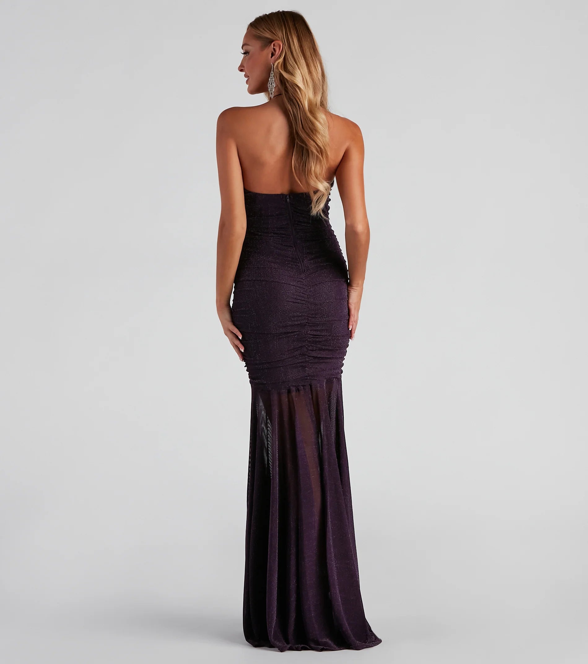 Marlene Formal Glitter Long Dress