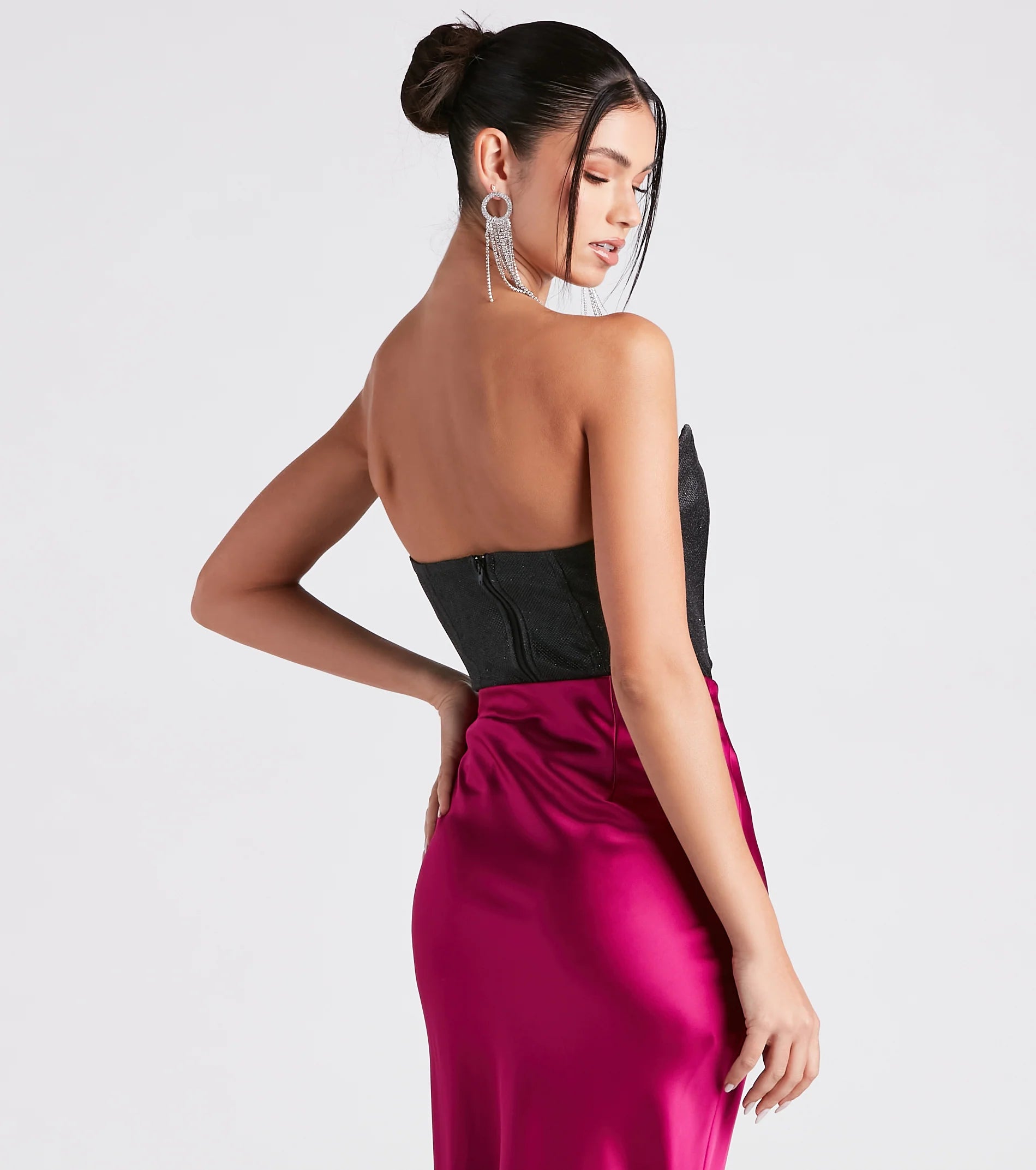 Sparkly Hype Glitter Tube Bodysuit