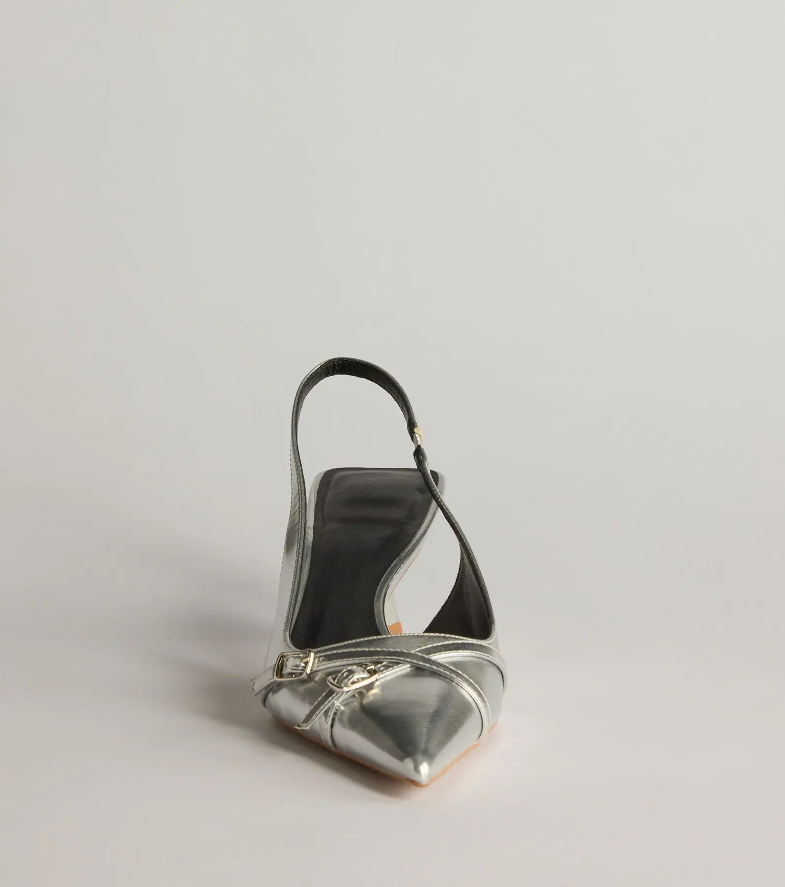 Chic Strut Faux Leather Stiletto Heels