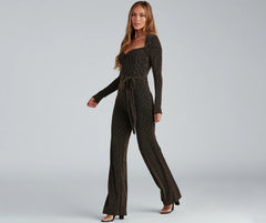Shine In Celebration Lurex Jumpsuit
