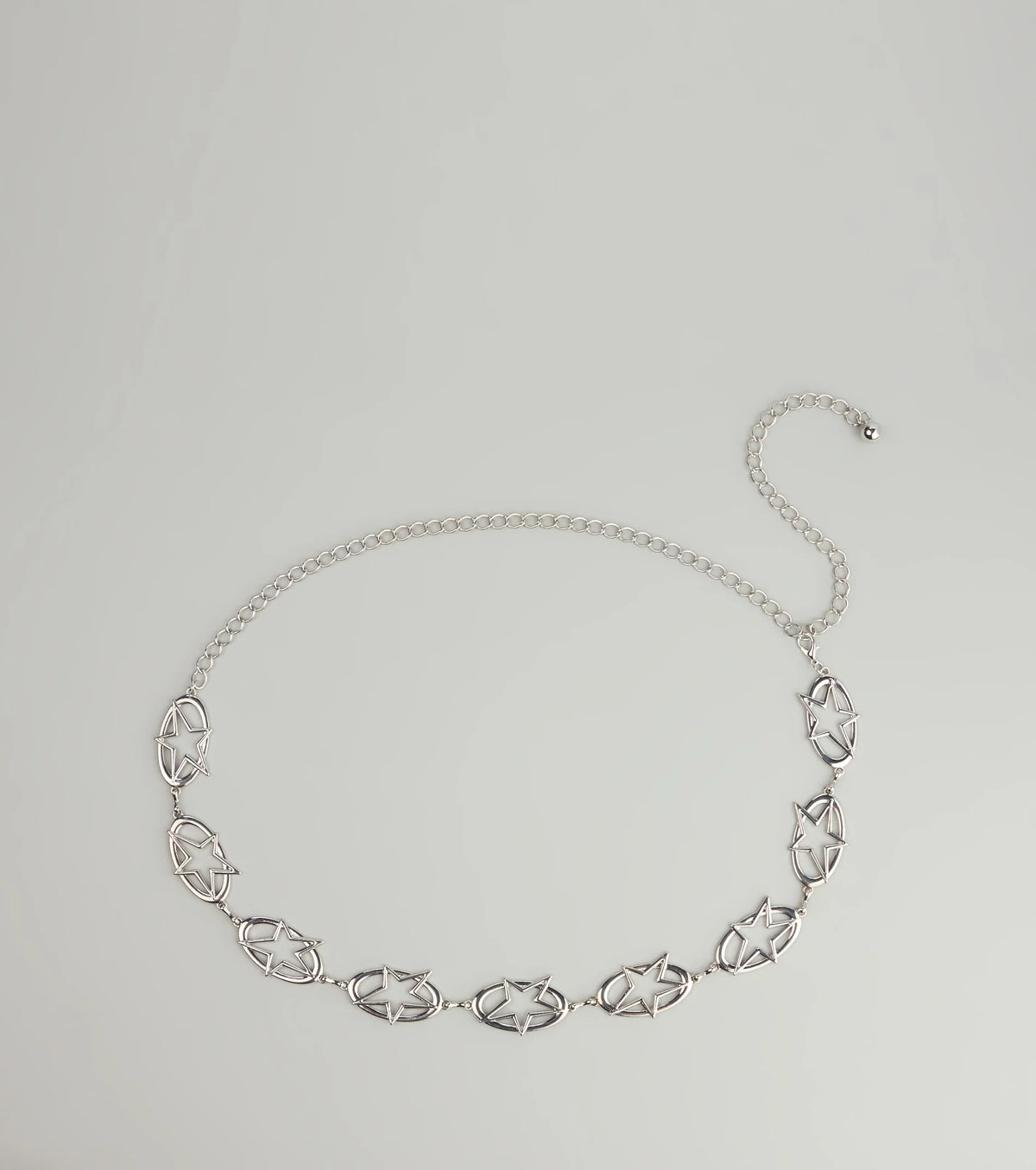 Starstruck Silver Chain Belt
