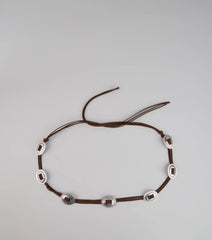 Western Glow Concho String Belt