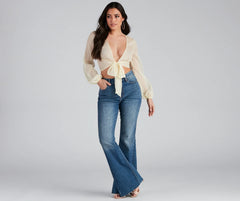 You've Got Flare High Rise Jeans