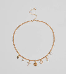 Touch Of Chic Charm Pendant Necklace