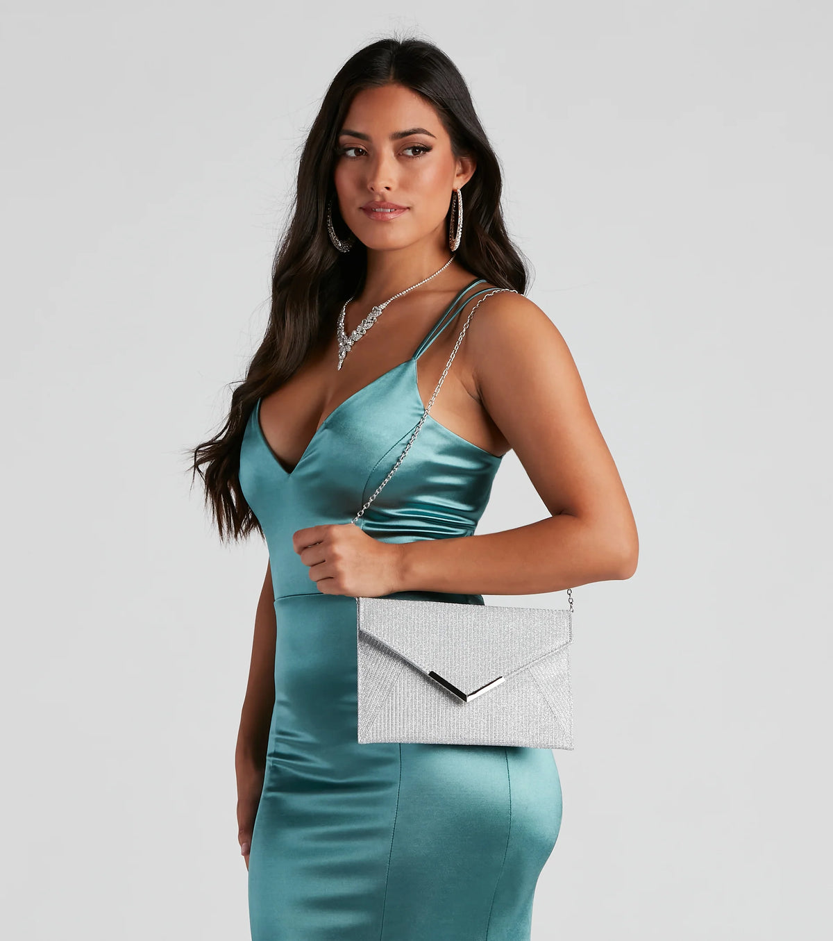 Glitter Trails Envelope Clutch