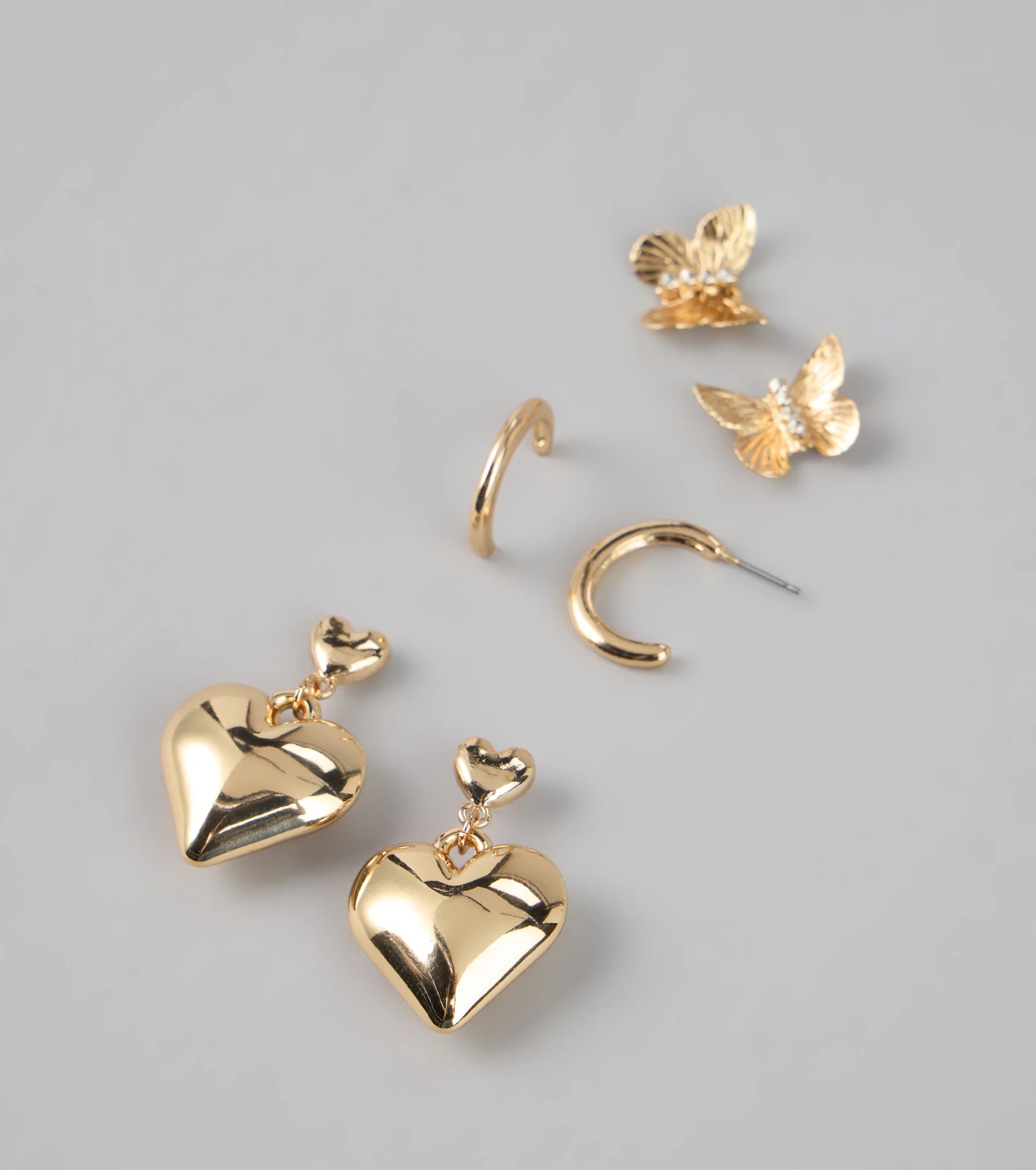 Sweet Spark Three-Pack Earrings Set