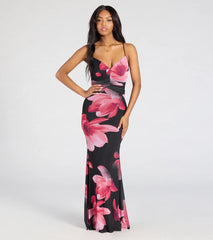 On Vacay V-Neck Floral Maxi Dress
