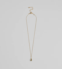 Chic Approved Teardrop Charm Necklace