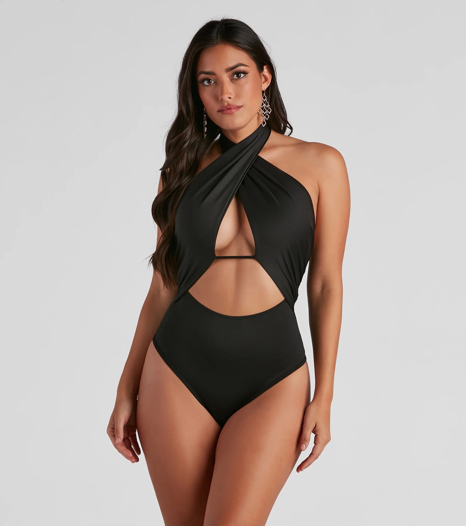 She's The Moment Halter Bodysuit