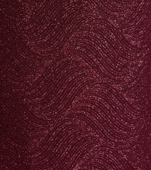 Azzura Cowl Neck Mermaid Glitter Formal Dress