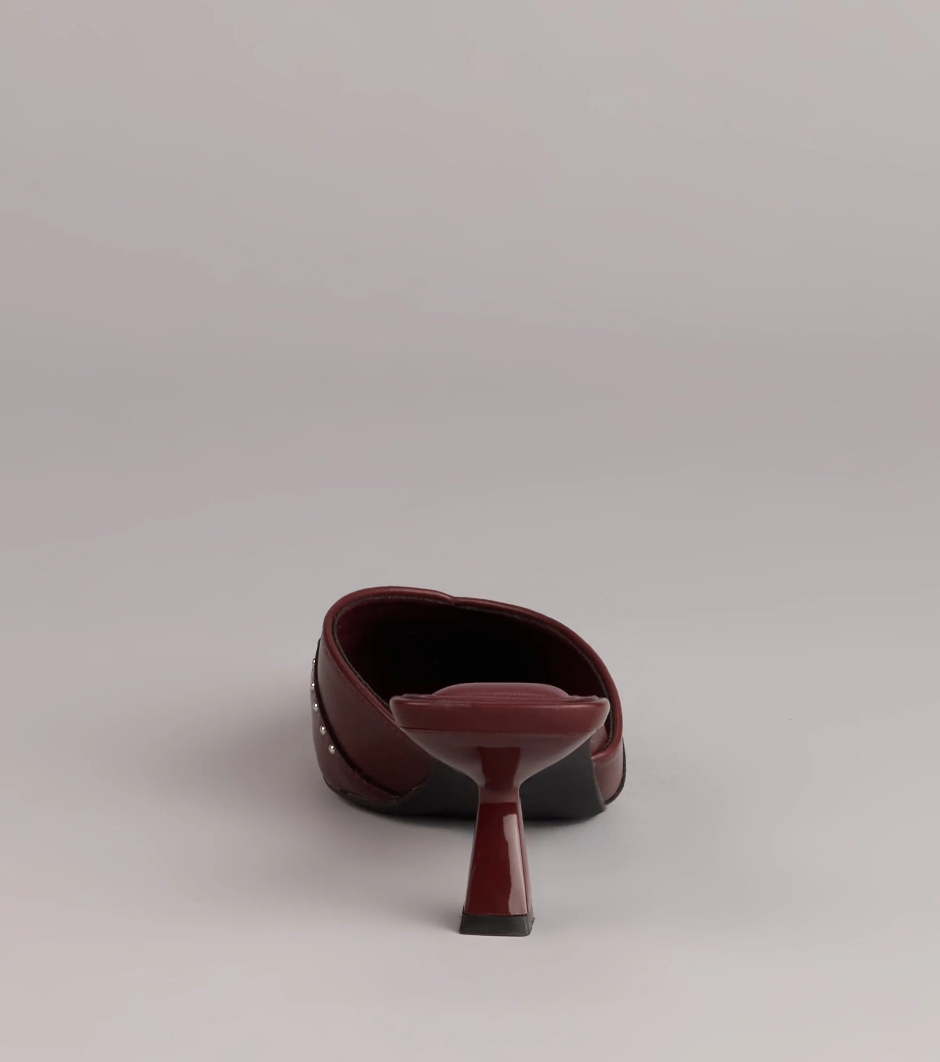 Grit And Glam Studded Kitten Pumps