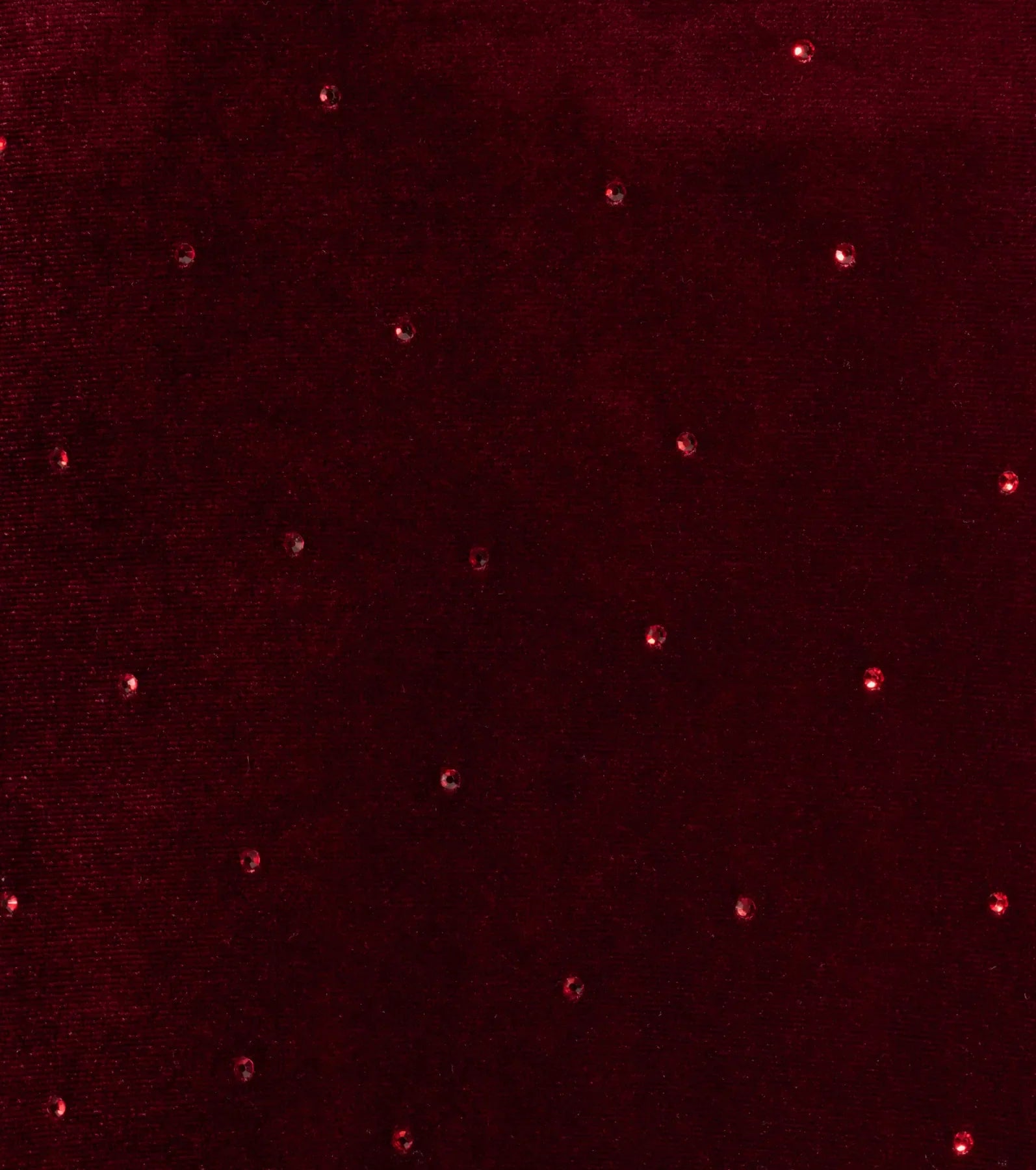 Flawless Glamour Rhinestone Velvet Skater Dress