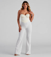 Unveil Satin Sweetheart Bustier