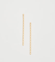 Simple Glam Long Chain Earrings
