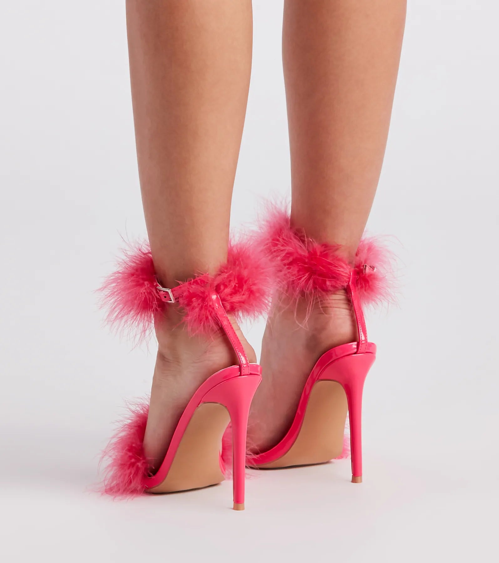 Feather Princess Marabou Stiletto Heels