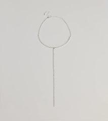 Sparkle Glam Cubic Zirconia Lariat Choker