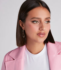 Chain To Chain Three Earrings Set