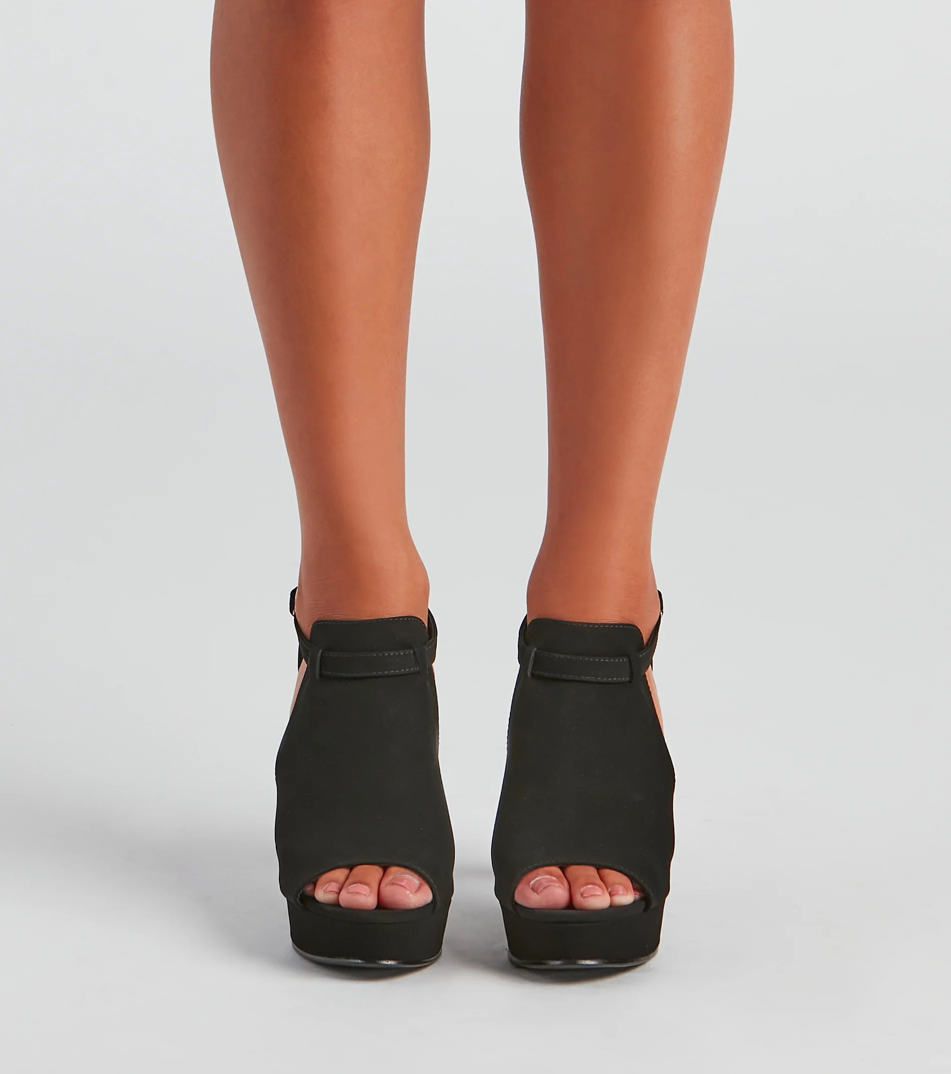 Peep This Chic Cutout Booties