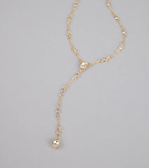 Dainty Glow Rhinestone Necklace