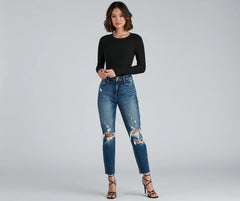 Truth Or Dare Lace-Up Top