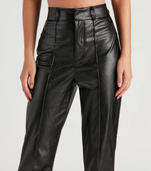 City Slicker High-Rise Trouser Pants