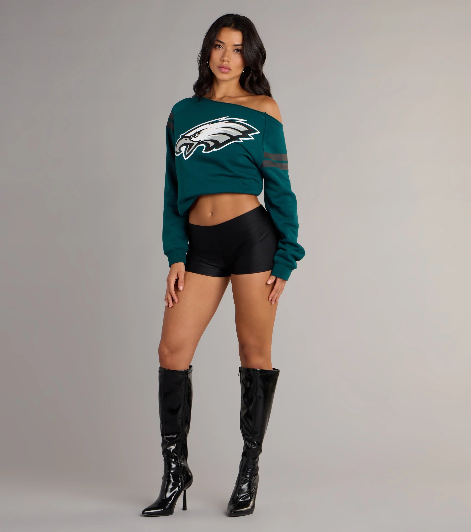 Ultra Game NFL Philadelphia Eagles Pull-Over Top