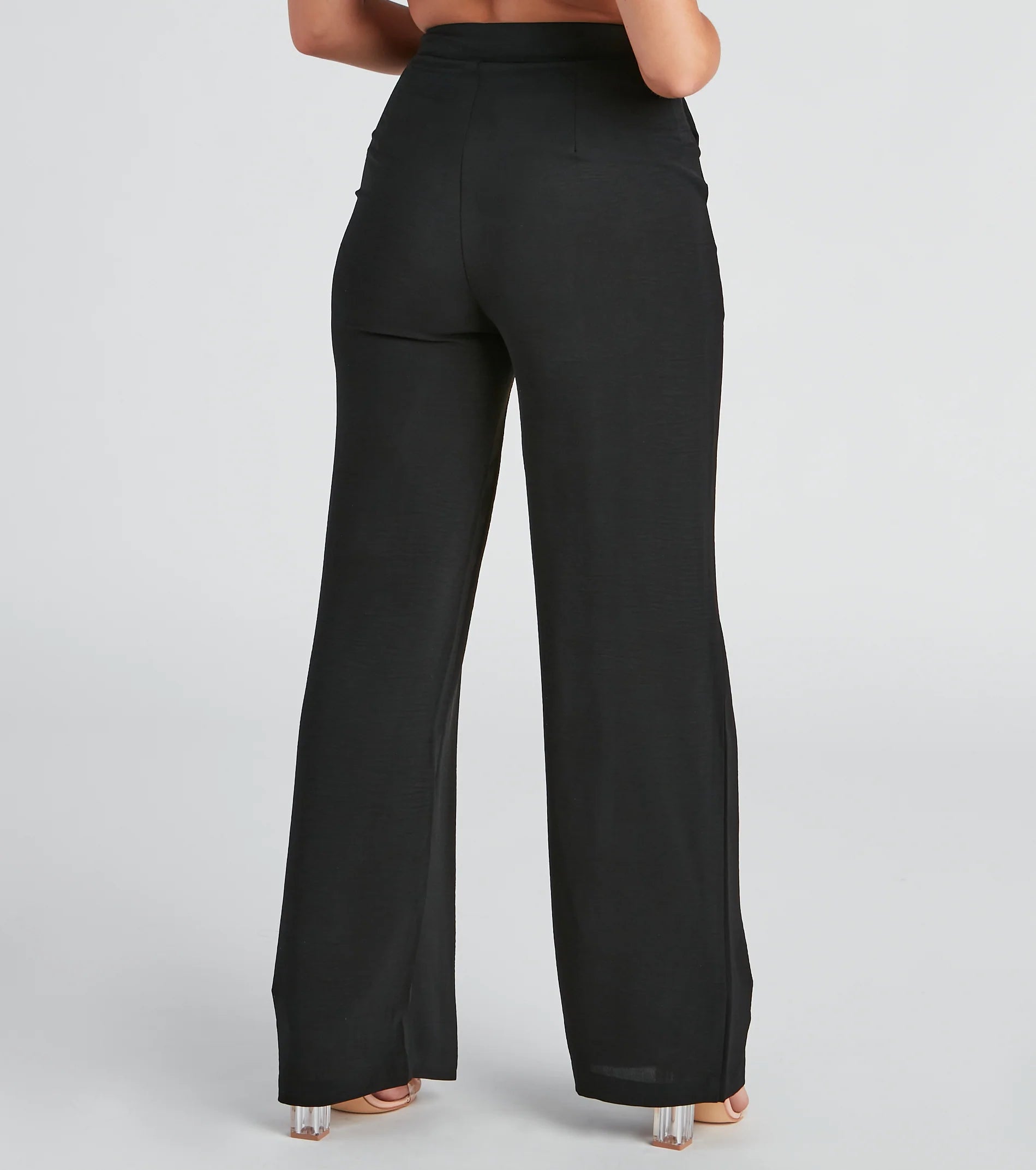 The Right Path Wide-Leg Trouser Pants