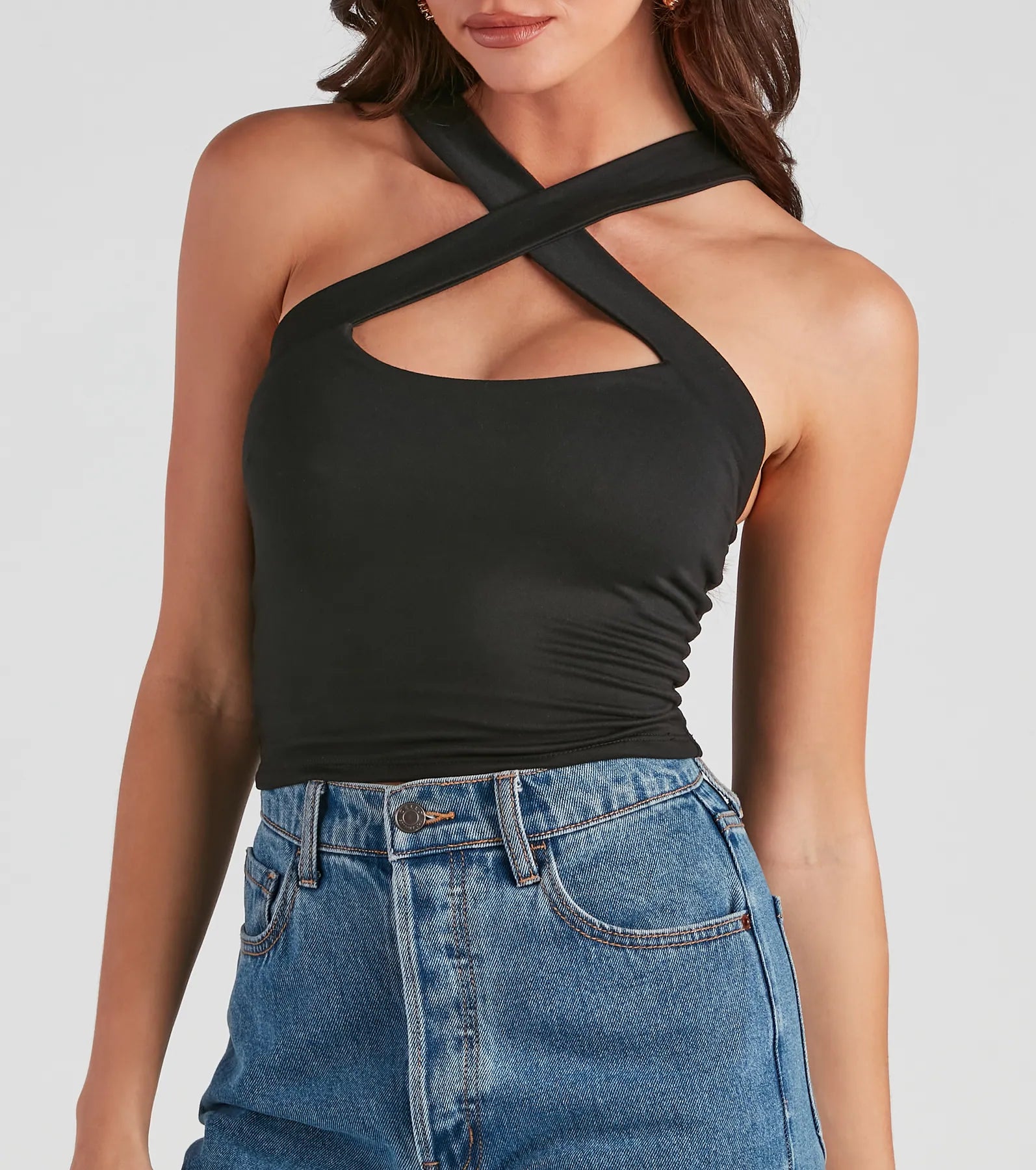 Casual Slay Halter Top