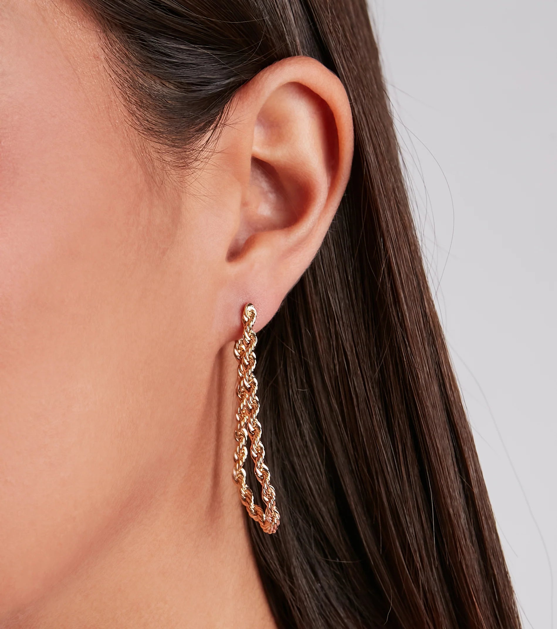 Chain To Chain Three Earrings Set