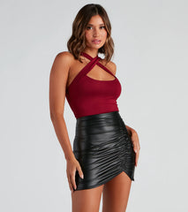 Casual Slay Halter Top