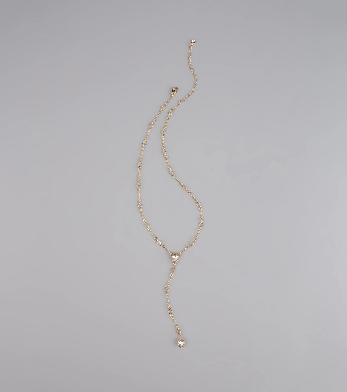 Dainty Glow Rhinestone Necklace