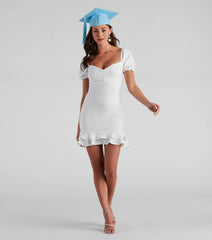 Summer Bliss Eyelet Ruffle Dress