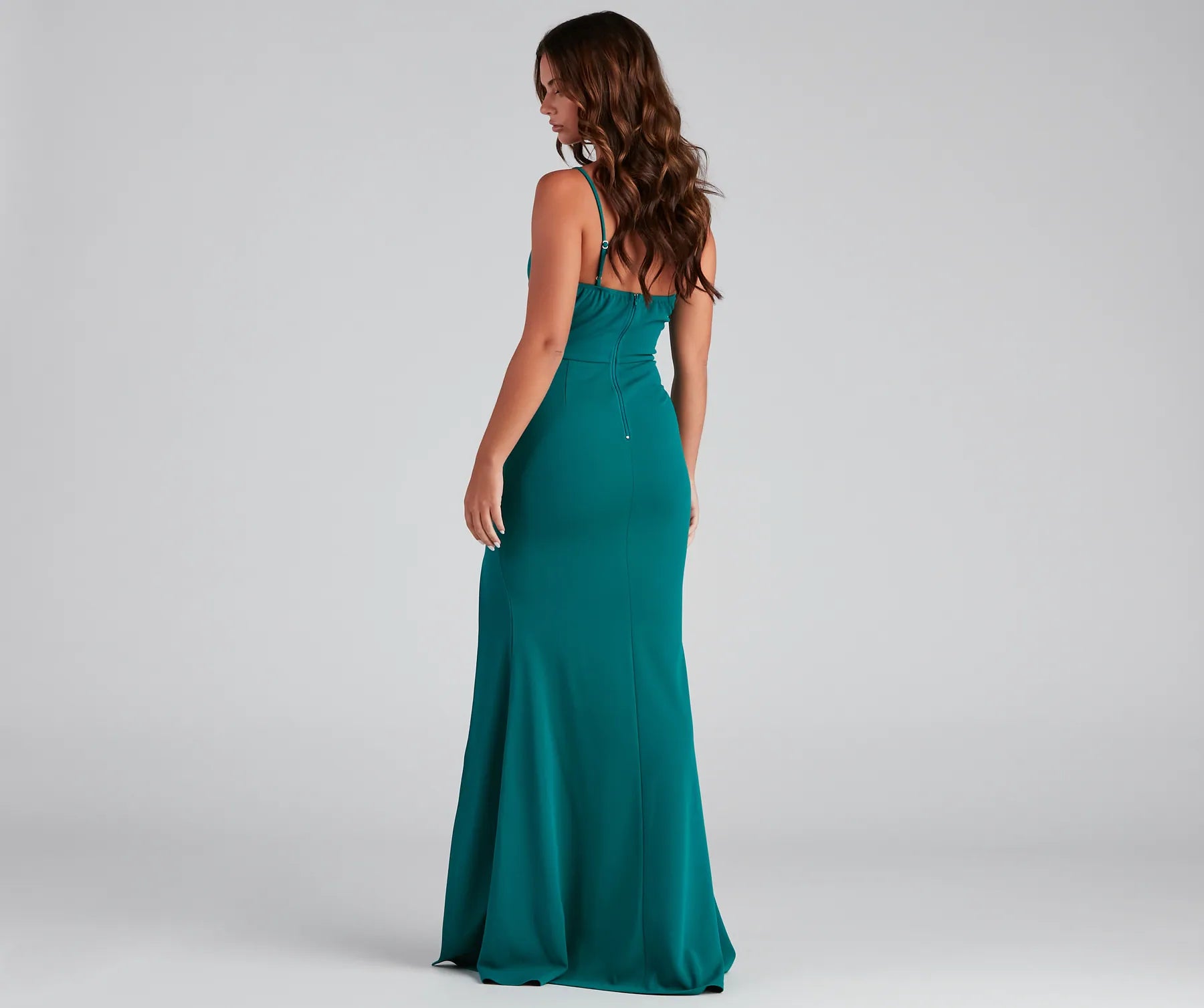 Fiona Formal One-Shoulder High Slit Dress