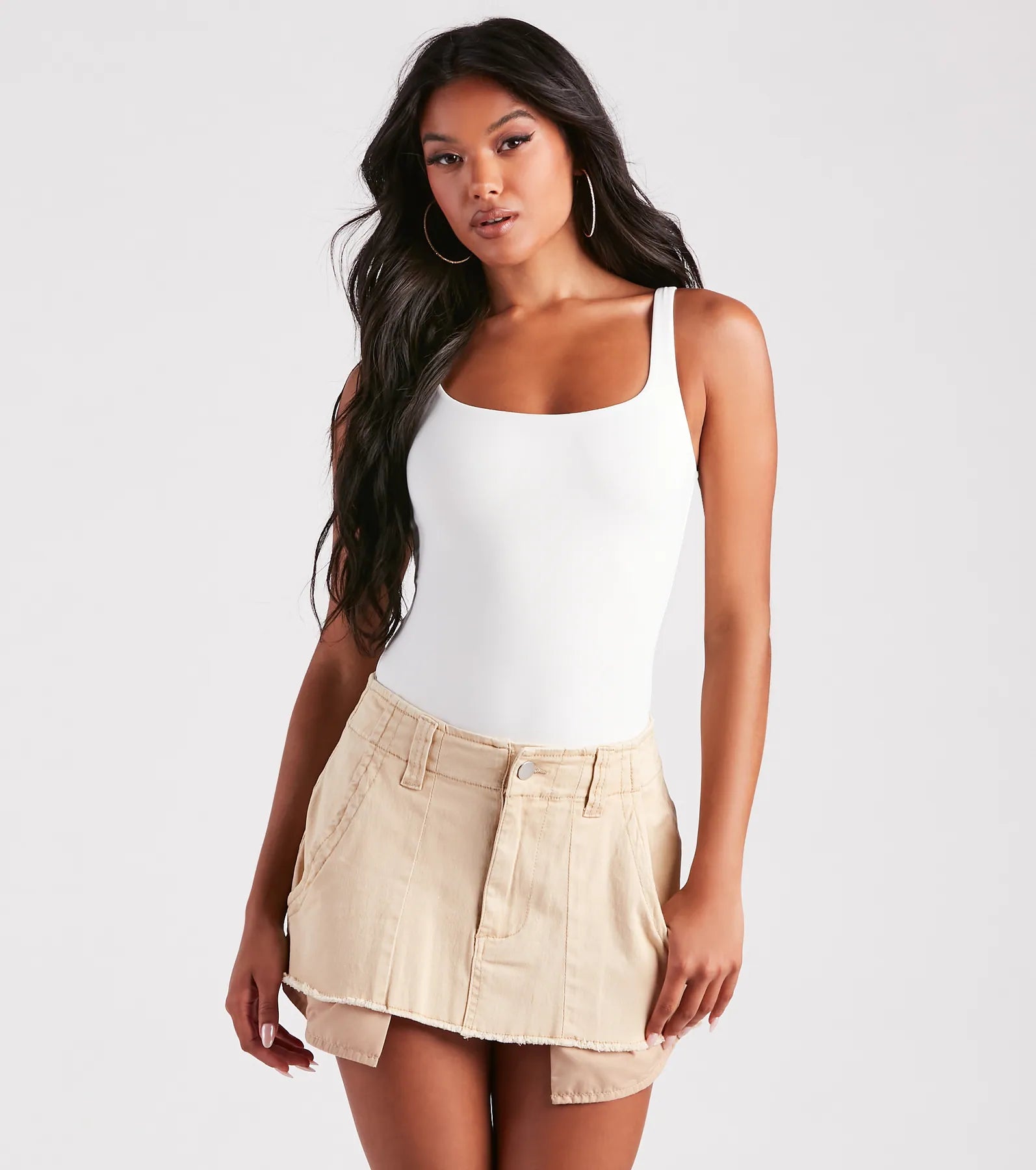 Less Is More Smooth Tank Bodysuit