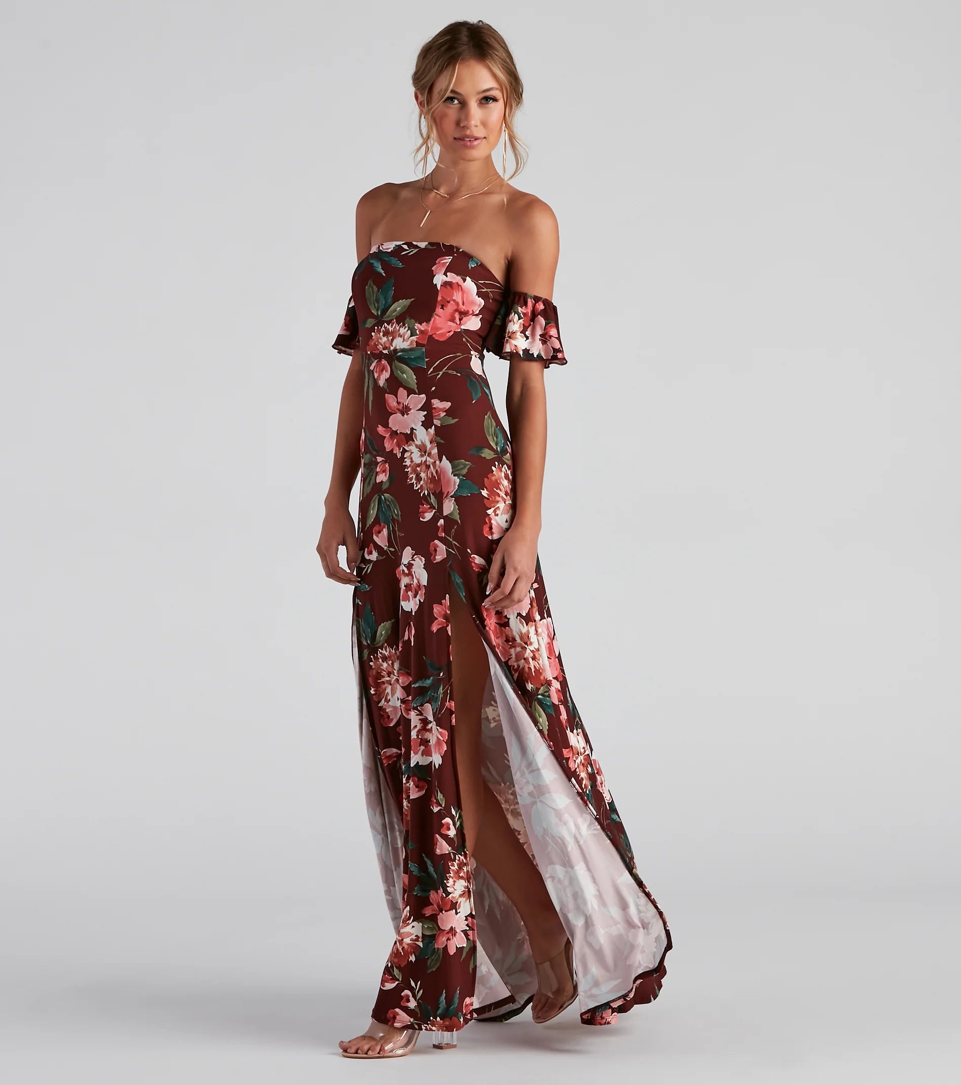 Total Beauty Floral Maxi Dress