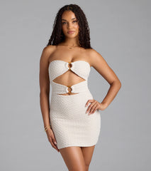 Tan Lines Cutout Bodycon Mini Dress