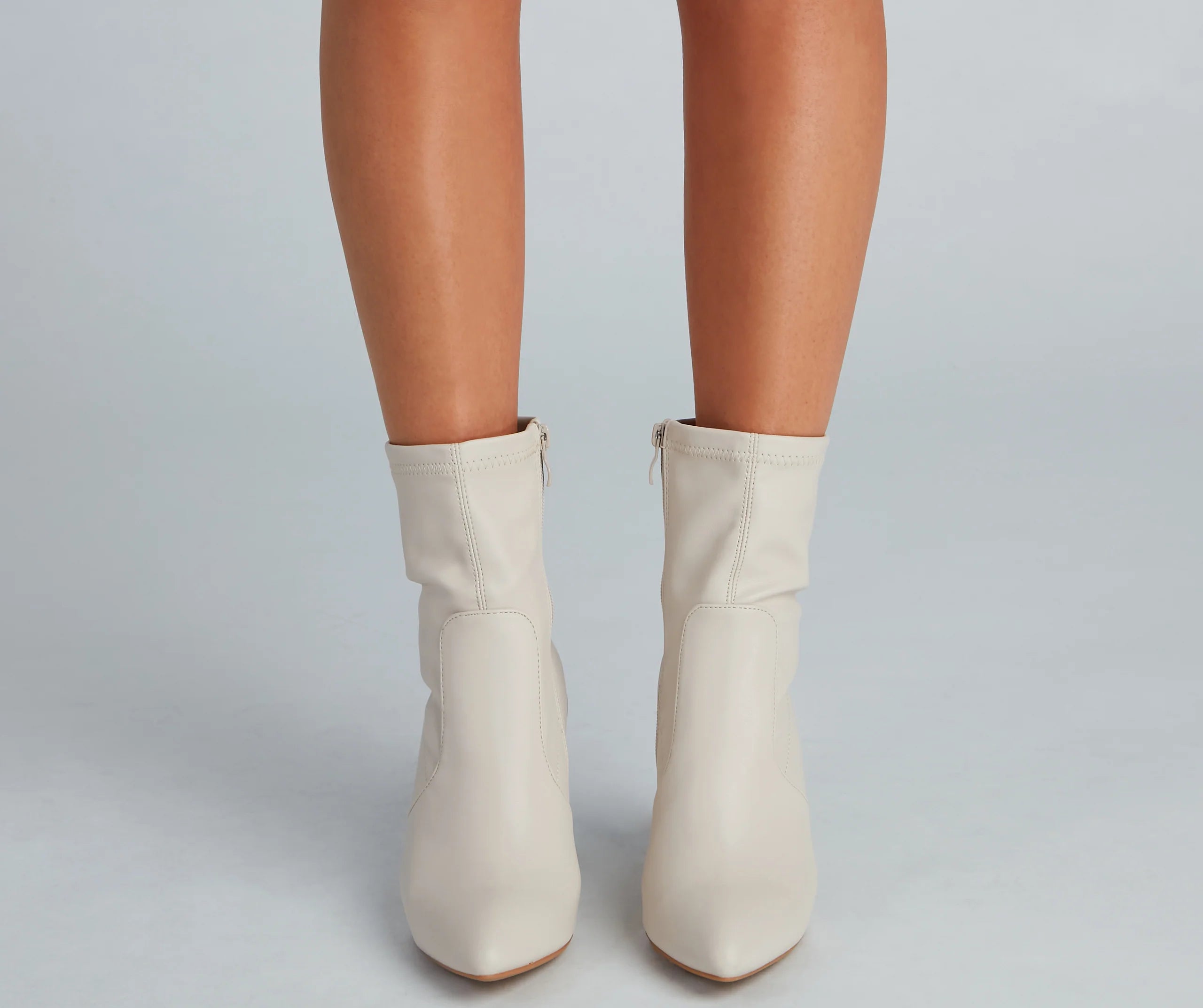 Strut Worthy Faux Leather Booties