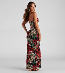 Gorgeous Getaway Sleeveless Maxi Dress