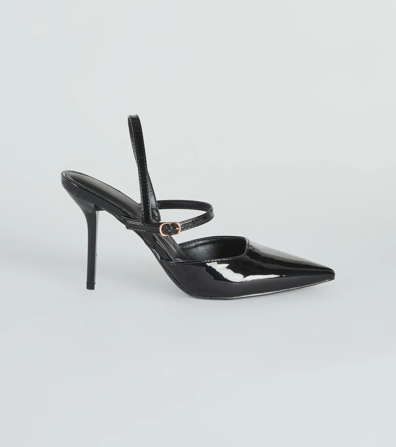 Posh Perfection Patent Faux Leather Pumps